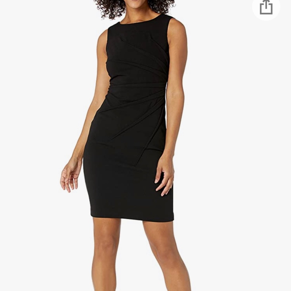 Calvin Klein sheath dress in size 4 and black
